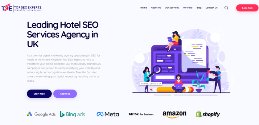 Hotel Marketing Agency in UK