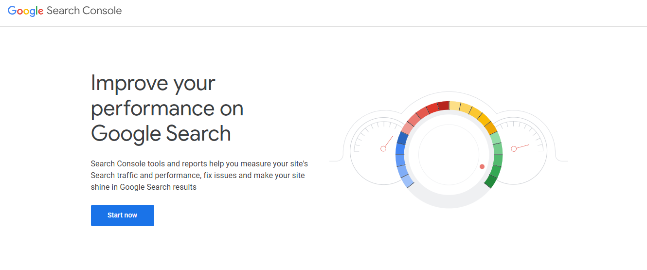 Google Search Console's Webpage