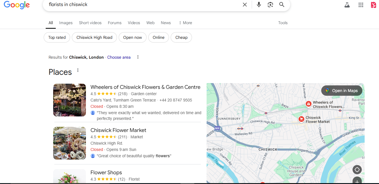 Hyperlocal SEO: How to Rank for “Near Me” Searches Hyperlocal SEO Example
