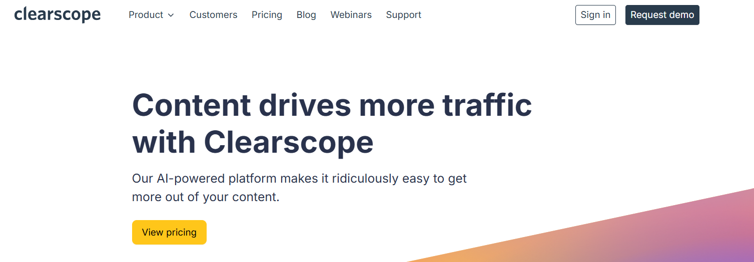 Content Gap Analysis: How to Fill SEO Opportunities in 2025 Clearoscope's Webpage