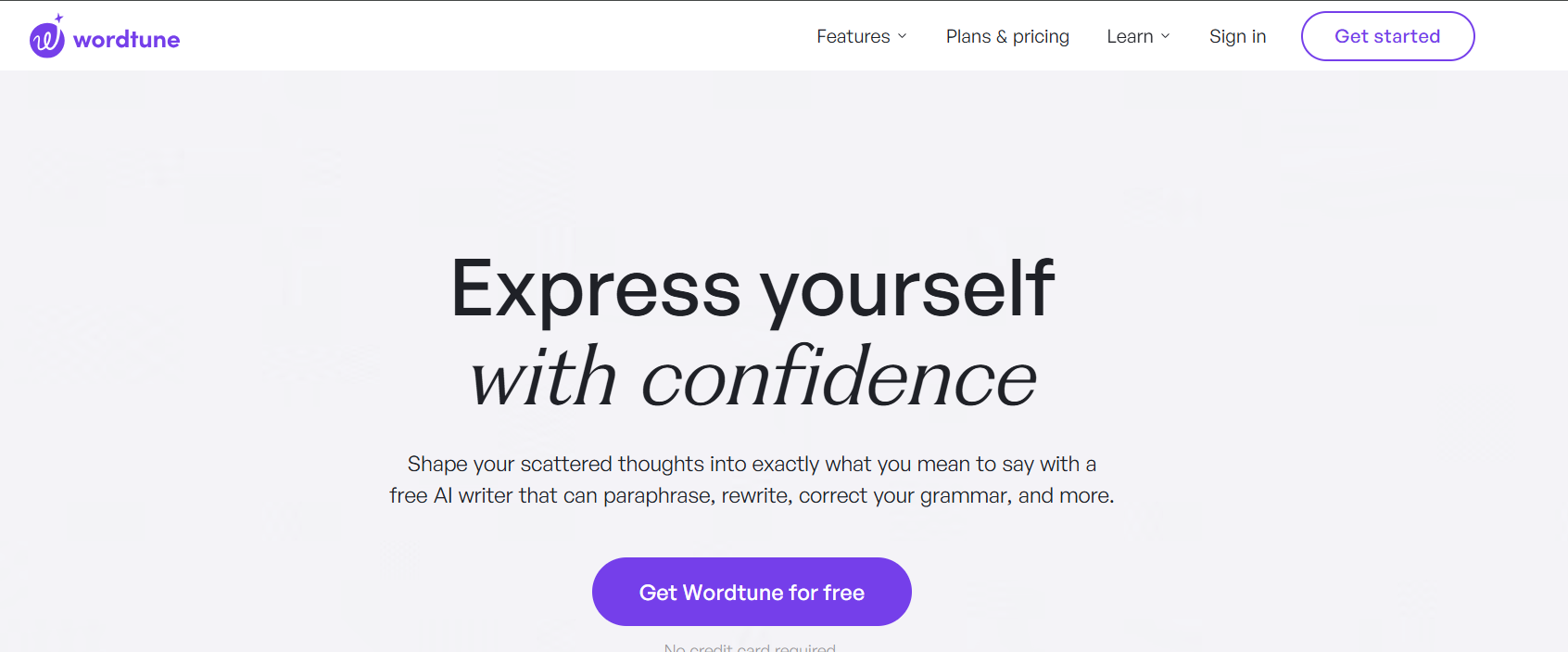 Wordtune's Webpage