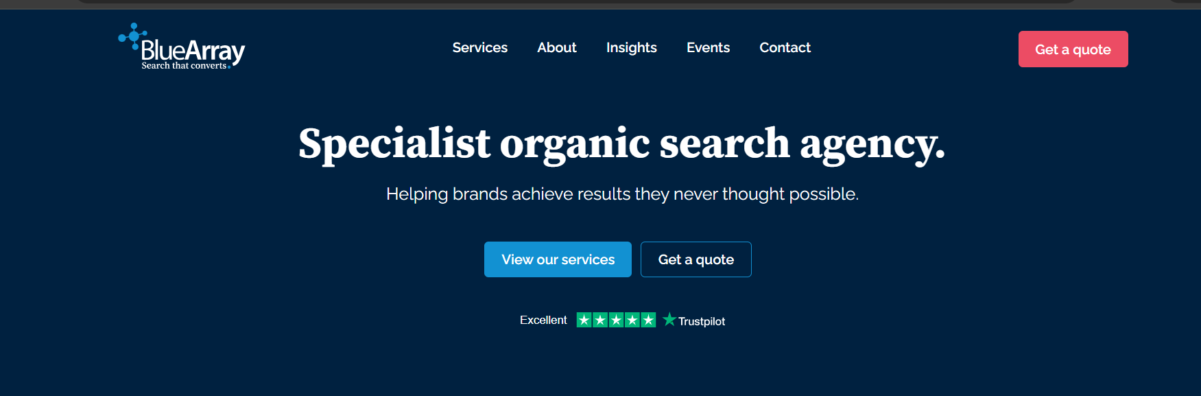 BlueArray's Webpage