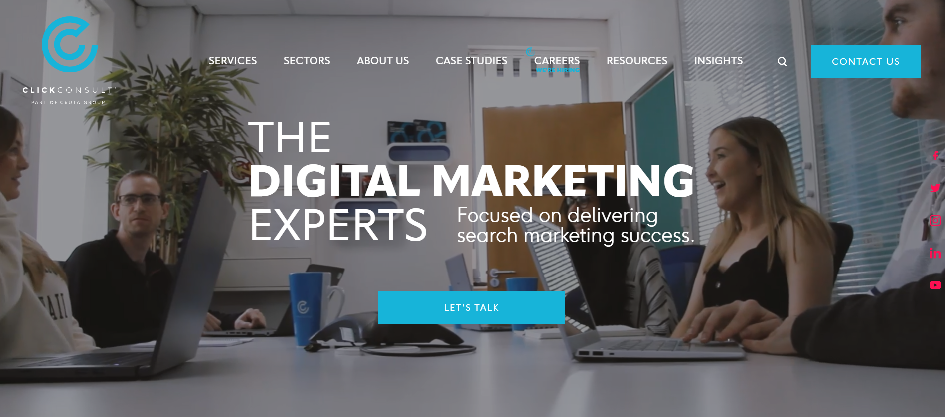 Click Consult's Webpage