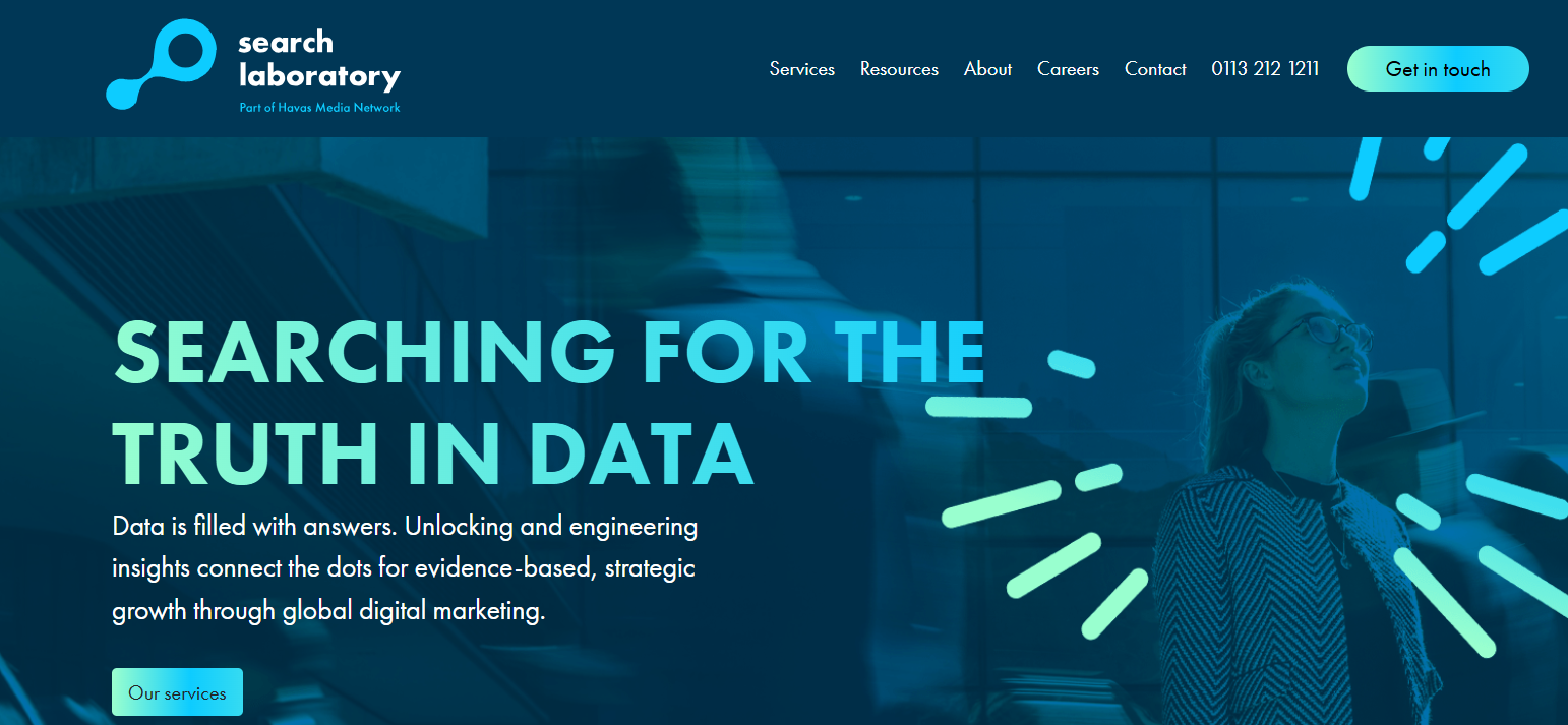 Search Labratory's Webpage