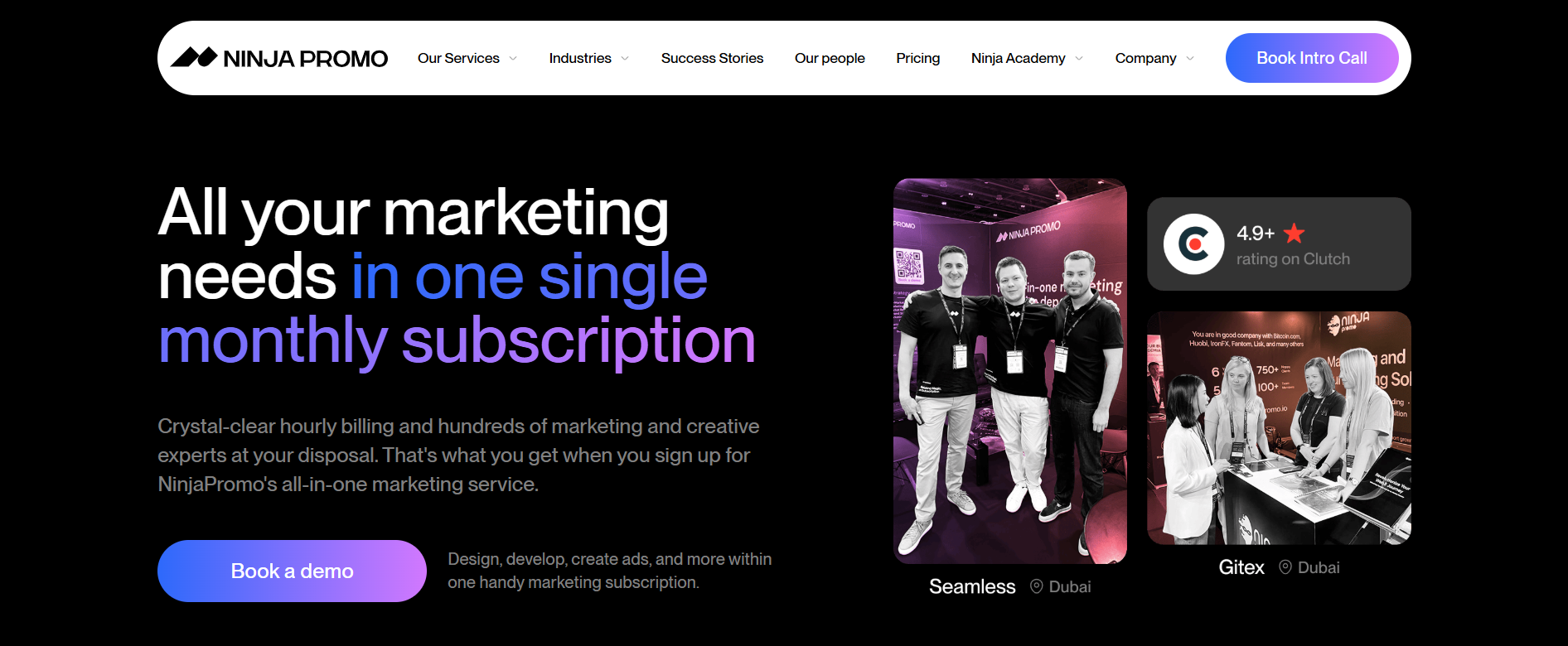 Ninja Promo's Webpage