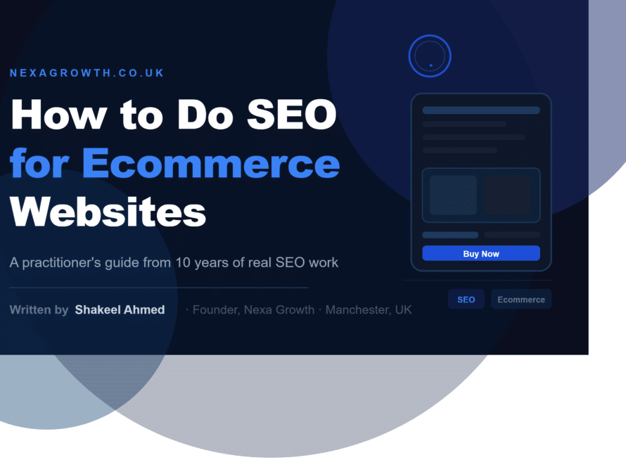 How to Do SEO for an Ecommerce Website