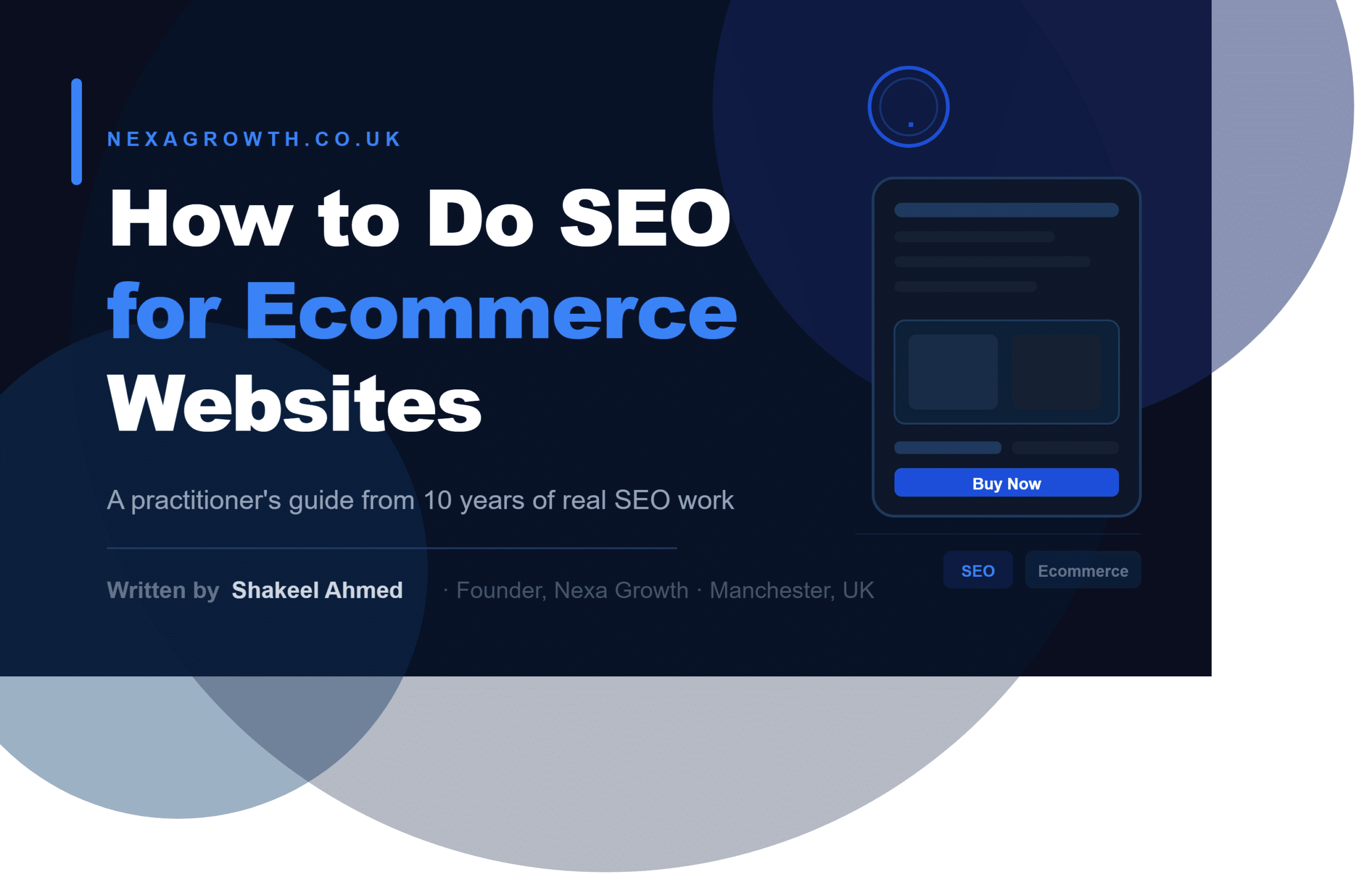 How to Do SEO for an Ecommerce Website
