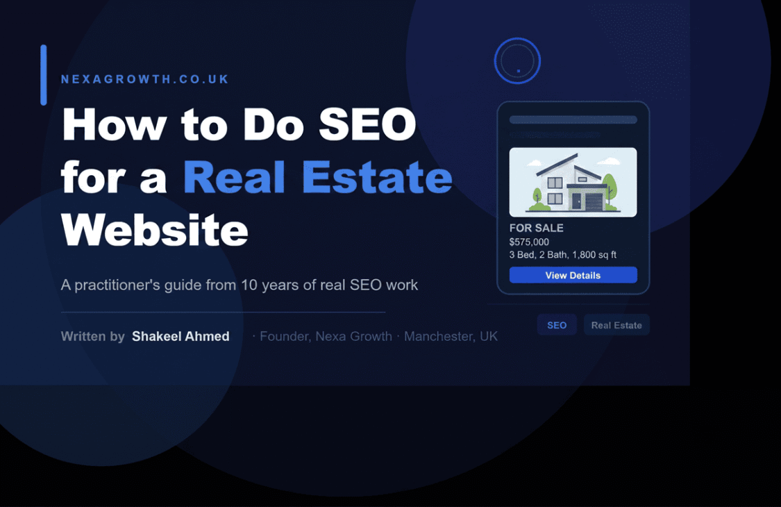 How to Do SEO for a Real Estate Website